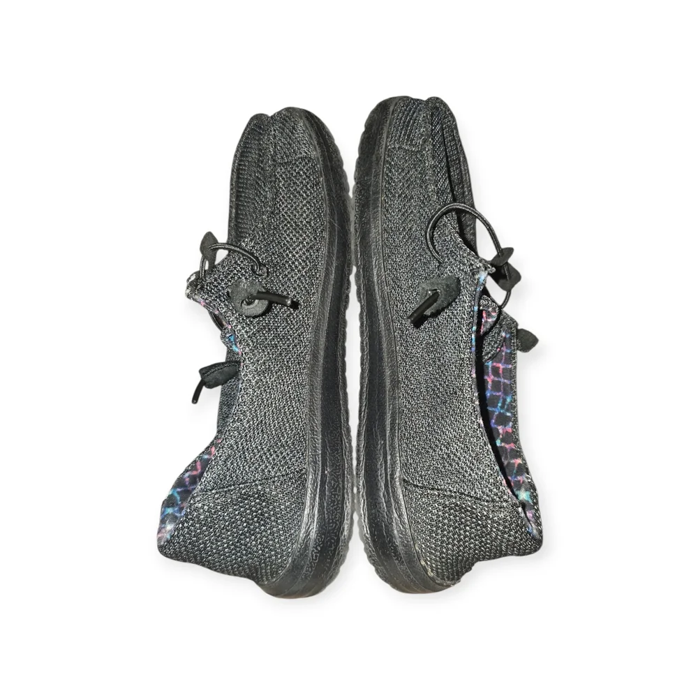 Hey Dude Women's Black Loafers - Picture 6 of 7